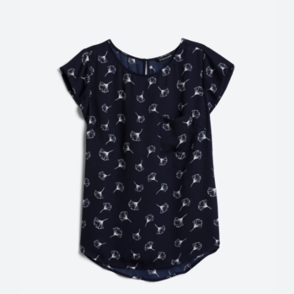 Lisan One Pocket Blouse Size Small